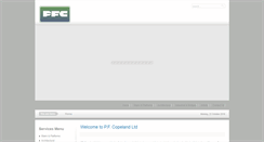 Desktop Screenshot of pfcopeland.com